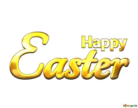 transparent background happy easter text png